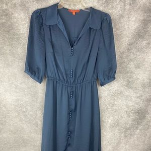 ModCloth navy retro dress